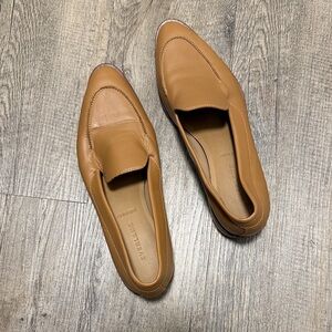 Everlane Tan Leather Loafers Size 9